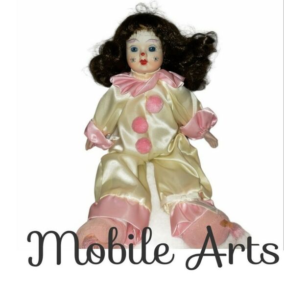 Mobile Arts Porcelain Doll - Picture 1 of 9